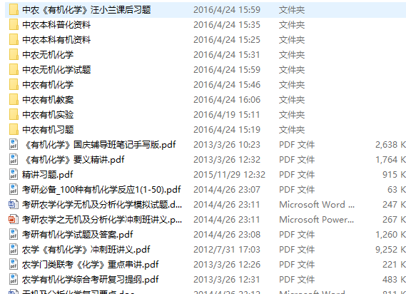 中农兽医考研初试复试资料分享_中国农业大学
