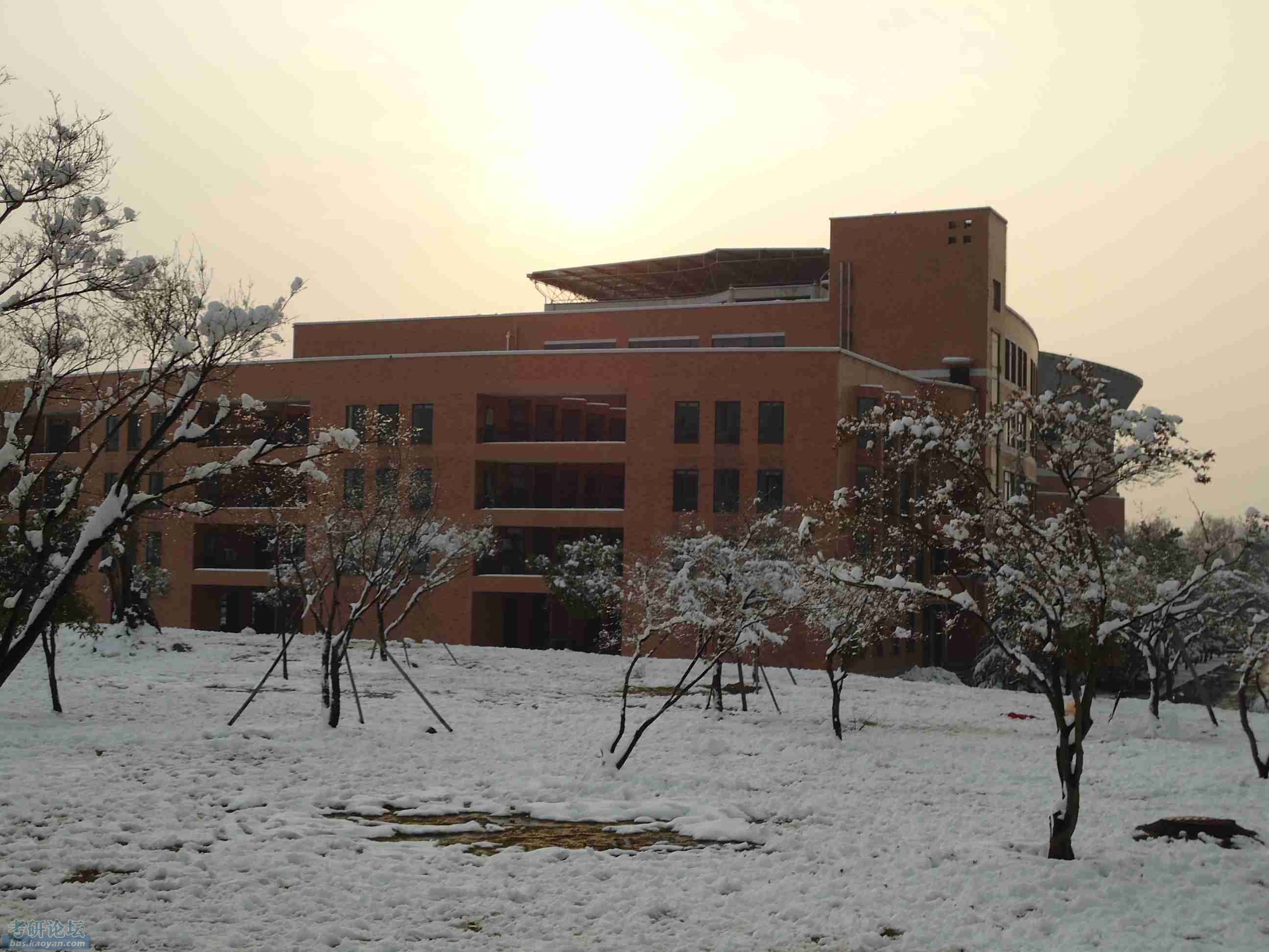 师大雪景_浙江师范大学_考研论坛(kaoyan.com)
