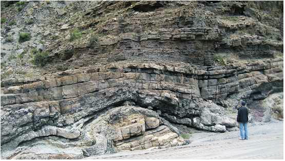 b,岩石结构构造