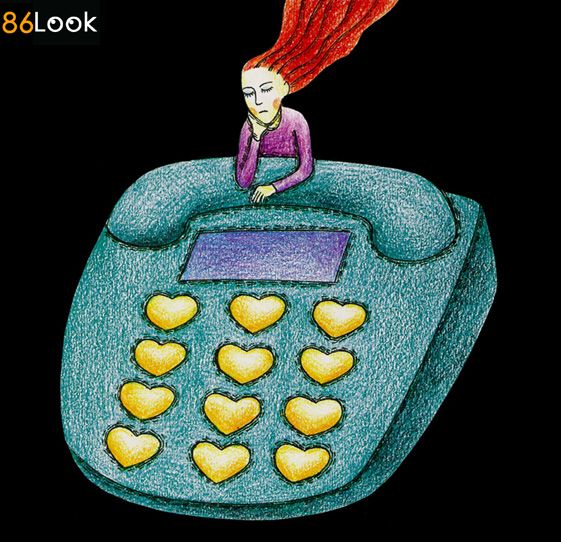 等你的电话   于是我每日守在电话旁,期待那清脆铃声的响起,却又害怕