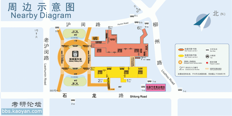 上海南站结构图平面立体